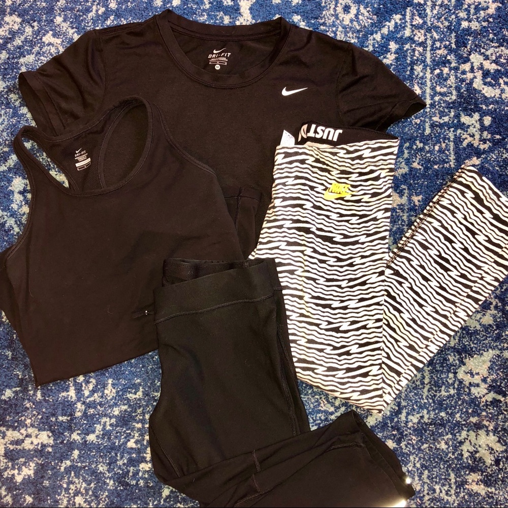 Nike set - 2 tops and 2 leggings